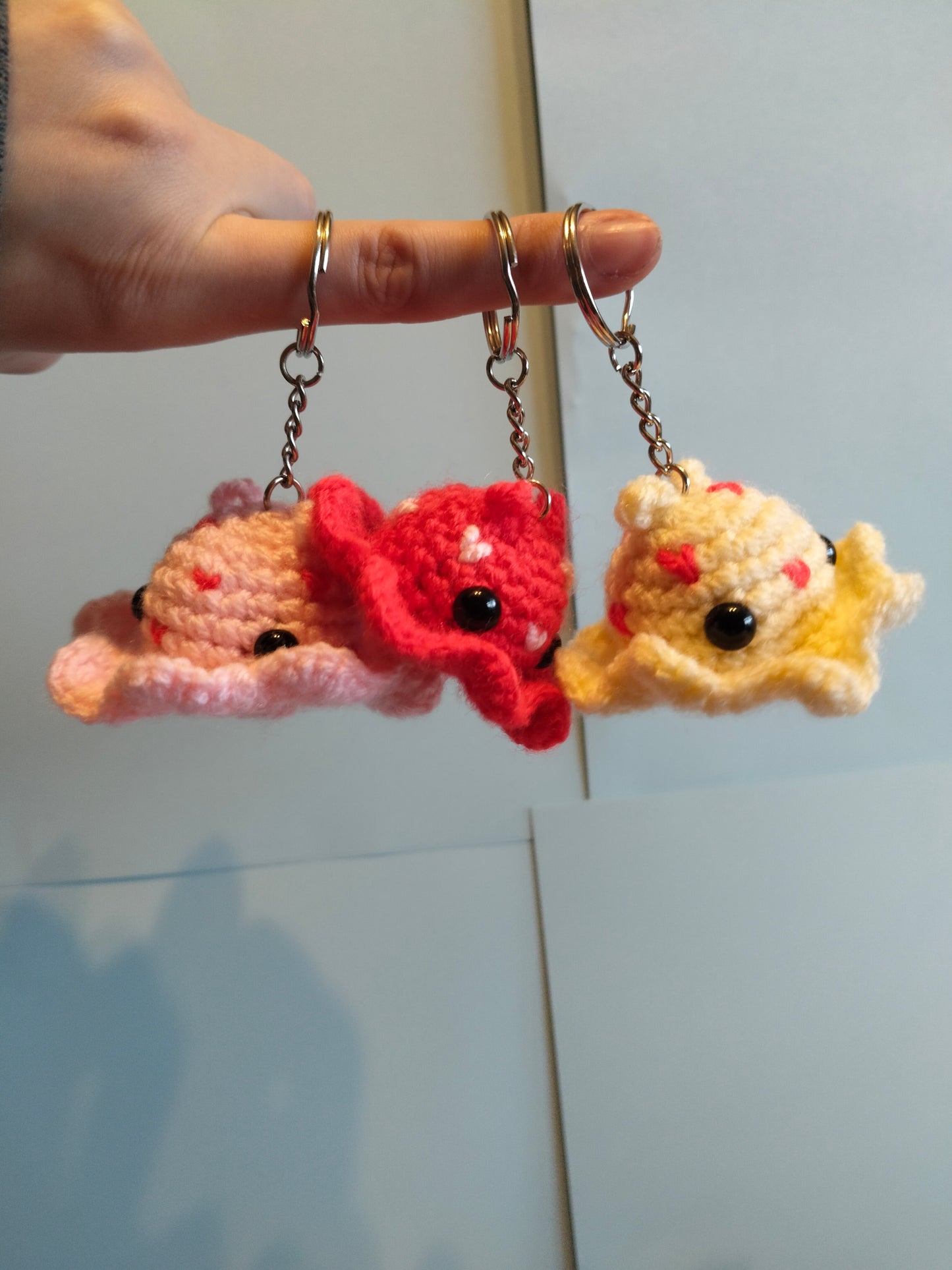 Love Octopus Keyring