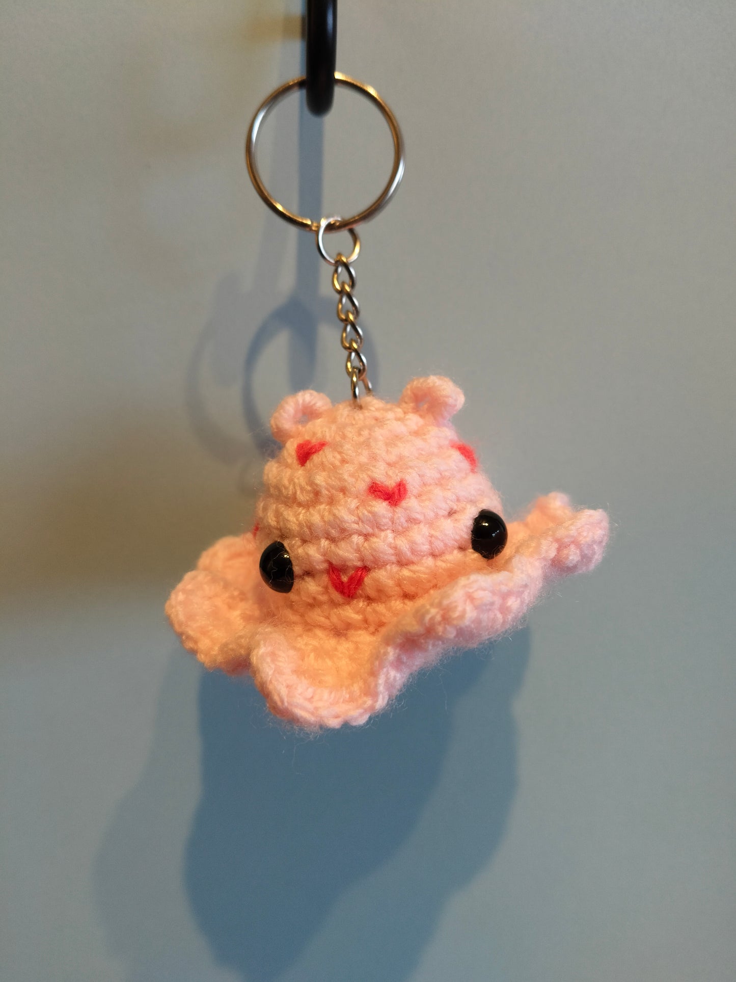 Love Octopus Keyring