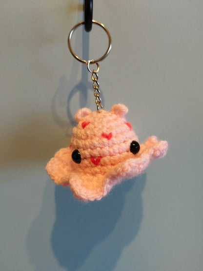 Love Octopus Keyring