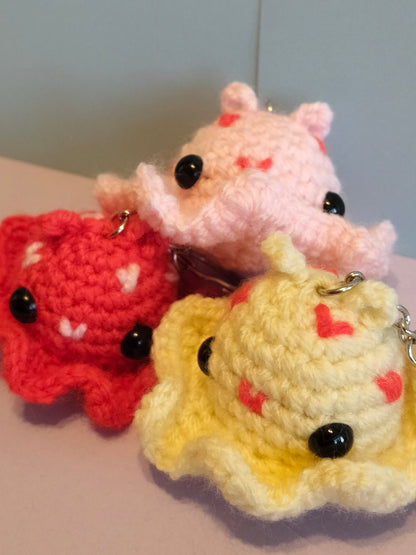 Love Octopus Keyring
