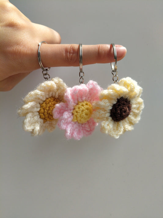 Mini Daisy Keyring