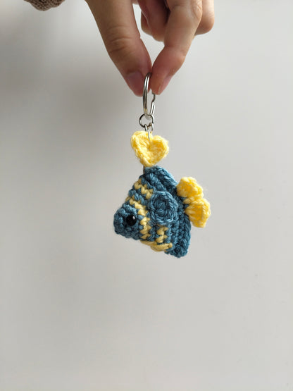 Kissing Fish Keychain