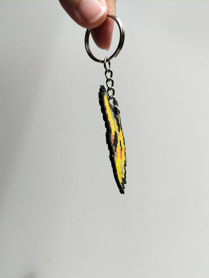 Pikachu Sprite Keyring
