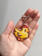 Yellow Chicken Sprite Keyring