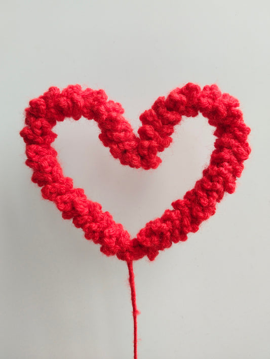 Love Heart Bouquet Topper