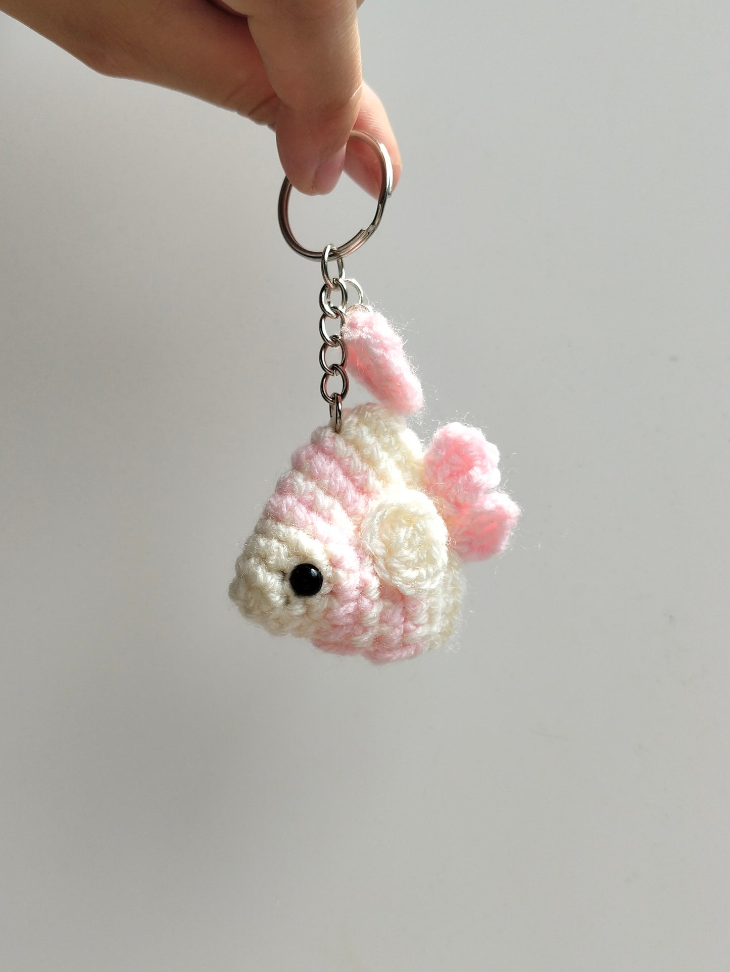 Kissing Fish Keychain