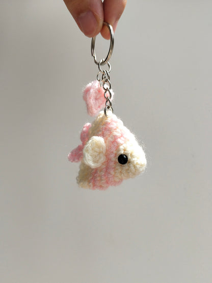 Kissing Fish Keychain