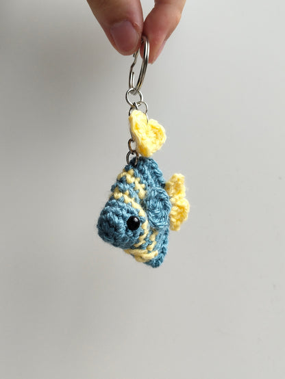 Kissing Fish Keychain
