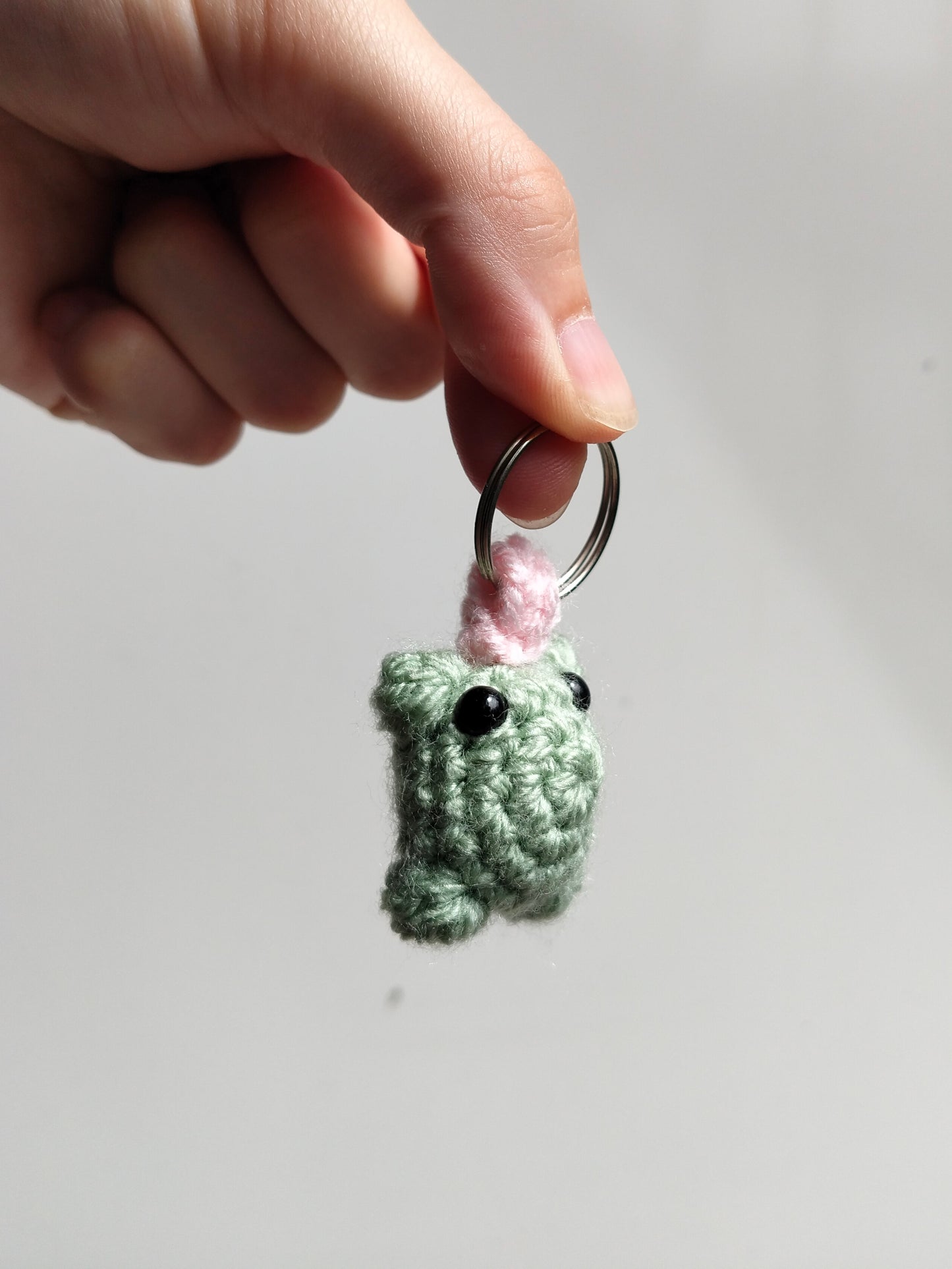 Mini Tongue Frog Keyring