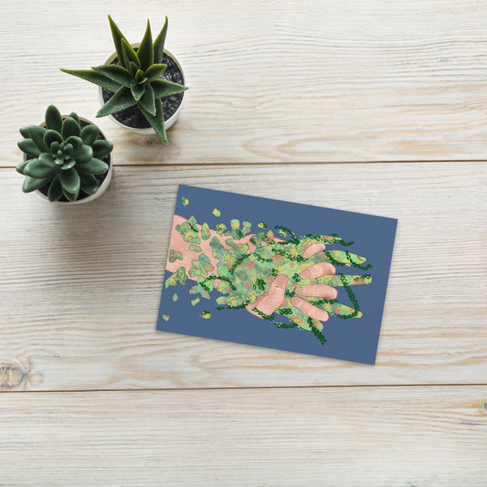 Earth Hands Standard Postcard